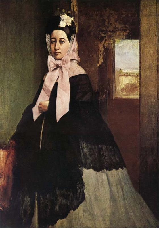 Lady, Edgar Degas